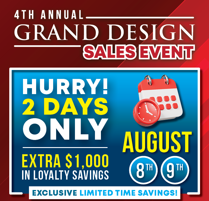 Grand Design Sales Event